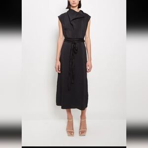 Toteme Fold Over Maxi Dress